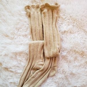 Over knee boot socks
